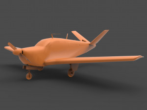 beechcraft bonanza 3D प्रिंट मॉडल
