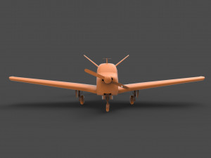 beechcraft bonanza Model Cetak 3D