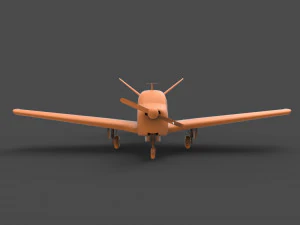 beechcraft bonanza 3D Print Model