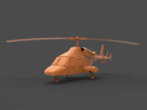 bell222 3D Принт Модель