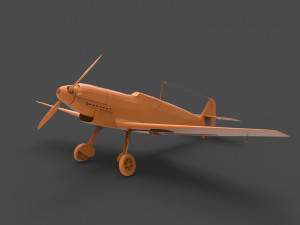 bf109b 3D Print Model