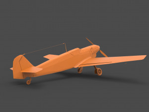 bf109b 3Dプリントモデル