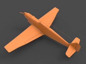 bf109b 3D Druckmodell