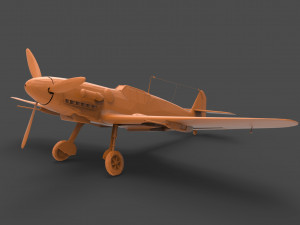 bf109g 3D Baskı Modeli