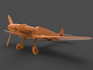 bf109g Modello di stampa 3D