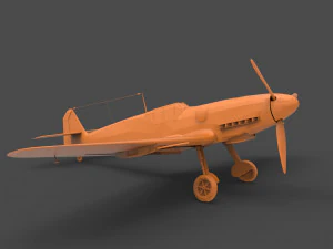 bf109g 3D Print Model