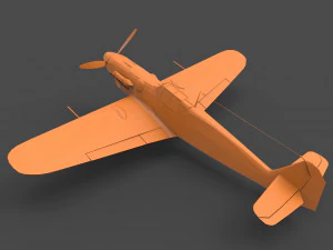 bf109g 3D Print Model
