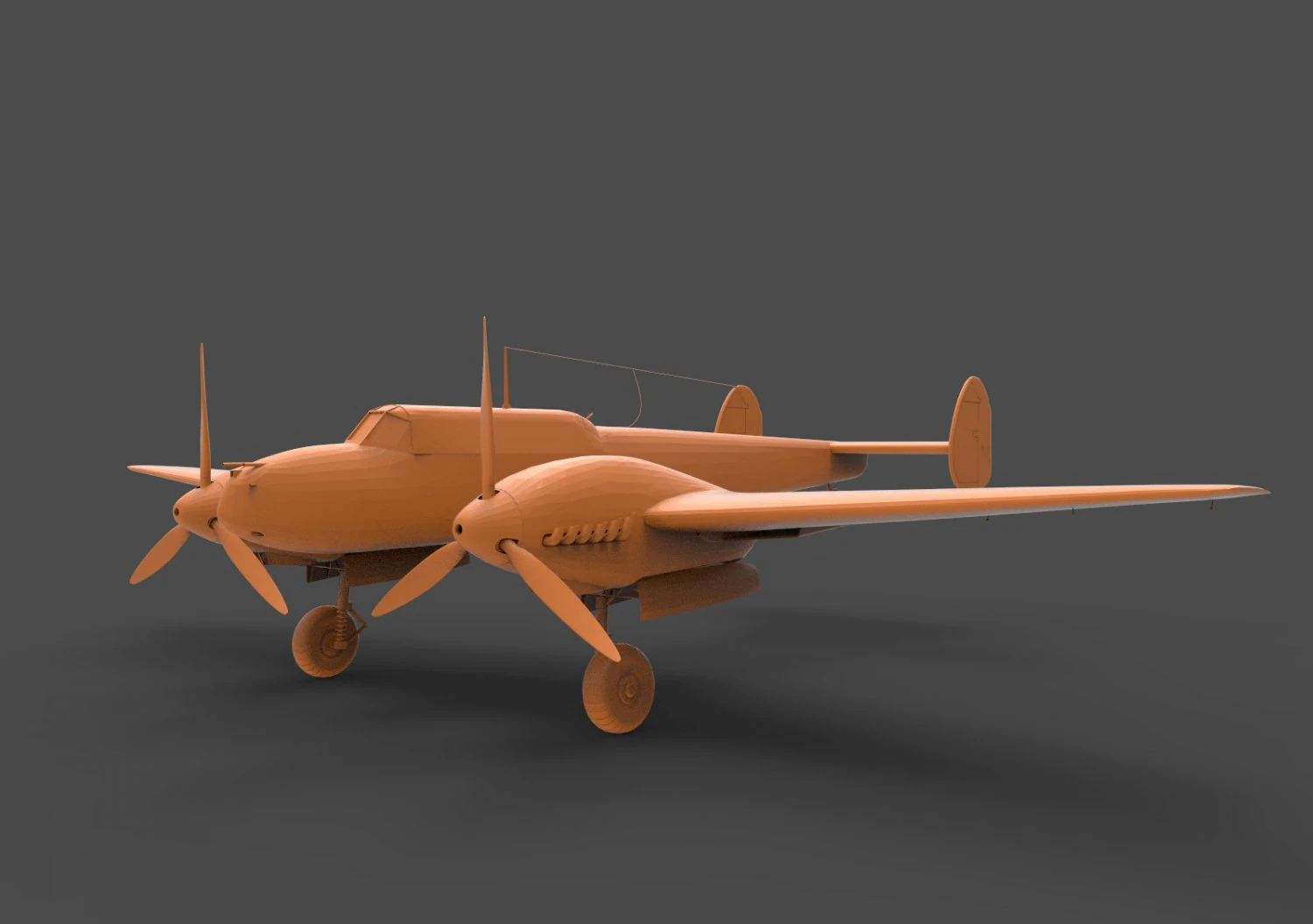 bf110f 3D Print Model .c4d .max .obj .3ds .fbx .stl .blend 