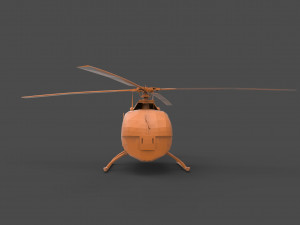 bo 105 3D प्रिंट मॉडल