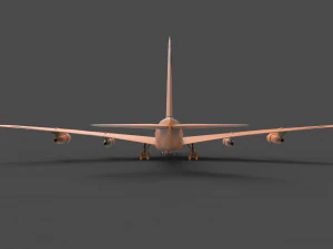 Боїнг 707 3D Принт Модель