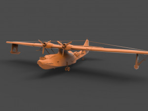 pby-5a 3D प्रिंट मॉडल