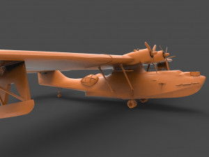 pby-5a 3D Print Model