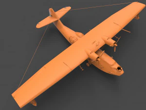 pby-5a 3D Print Model