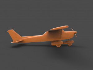 cessna Model Cetak 3D