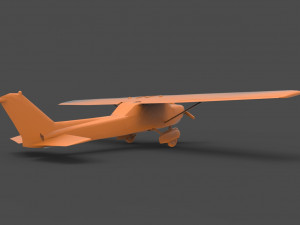 cessna Model Cetak 3D
