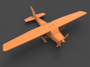 cessna Model Cetak 3D