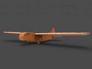 waco cg-4 3D Print Model