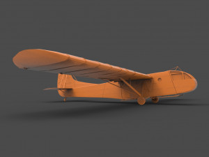 waco cg-4 3D Принт Модель