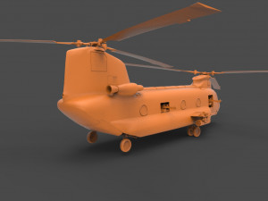 ch-47 3Dプリントモデル