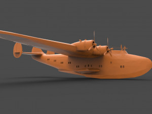 boeing 314 3D Baskı Modeli