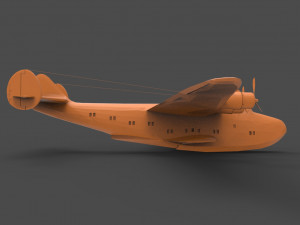 boeing 314 3D Baskı Modeli