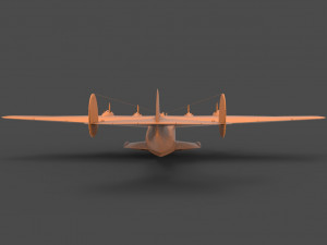 boeing 314 3D Baskı Modeli