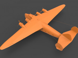 boeing 314 3D Baskı Modeli