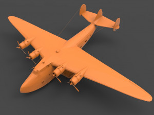 boeing 314 3D Baskı Modeli