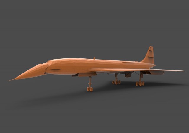 concord 3D Принт Модель .c4d .max .obj .3ds .fbx .stl .blend 