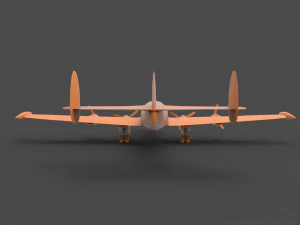 lockheed constellation 3D Print Model