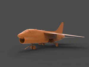 ltv a-7 Modello di stampa 3D