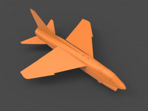 ltv a-7 Model Cetak 3D
