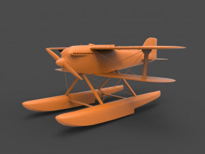 sea plane 3D Print Model