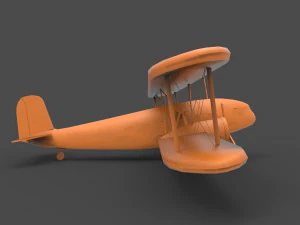 Curtiss Wright Modelo de Impressão 3D
