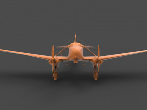 focke wulf fw58b 3D Принт Модель