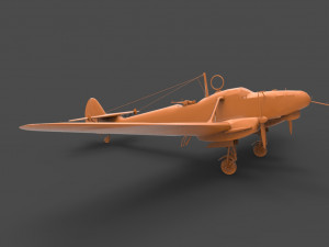 focke wulf fw58b 3D Принт Модель