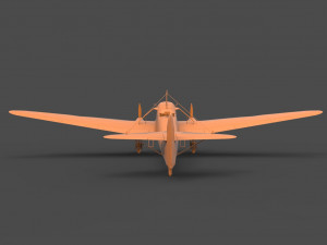 focke wulf fw58b 3D Принт Модель