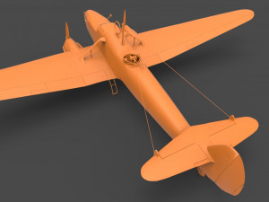 focke wulf fw58b 3D Принт Модель