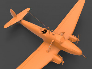 focke wulf fw58b 3D Принт Модель