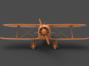 beechcraft g17s 3D Print Model