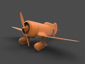 gee bee model r1 3D Print Model