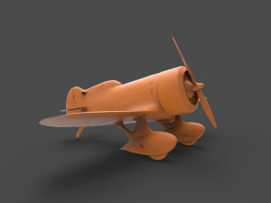gee bee model r1 3D Baskı Modeli