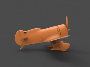 gee bee model r1 3D Baskı Modeli