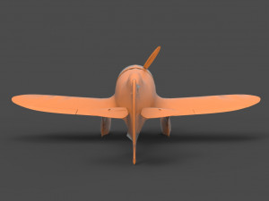 gee bee model r1 3D Baskı Modeli
