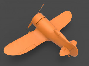 gee bee model r1 3D Baskı Modeli