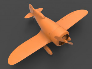 gee bee model r1 3D Baskı Modeli