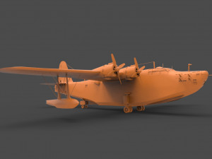 kawanishi h8k 3D printmodel