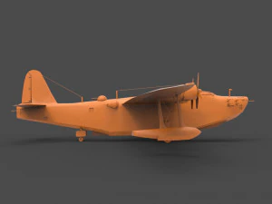 kawanishi h8k 3D Принт Модель