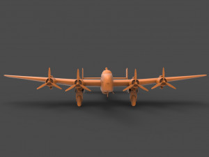 handley page halifax Modello di stampa 3D