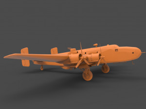 handley page halifax Modello di stampa 3D